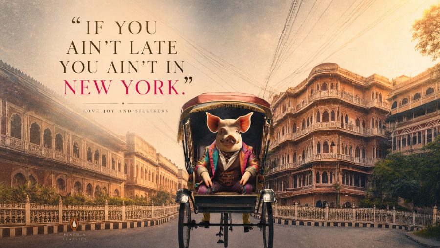 Home If you ainβt late, you ainβt in New York