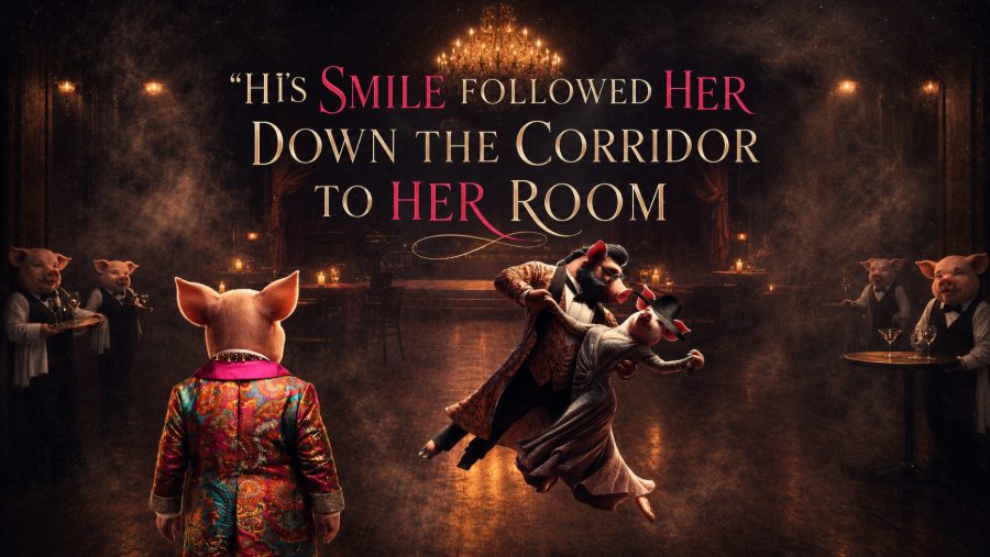 Home His smile followed her down the corridor to her room